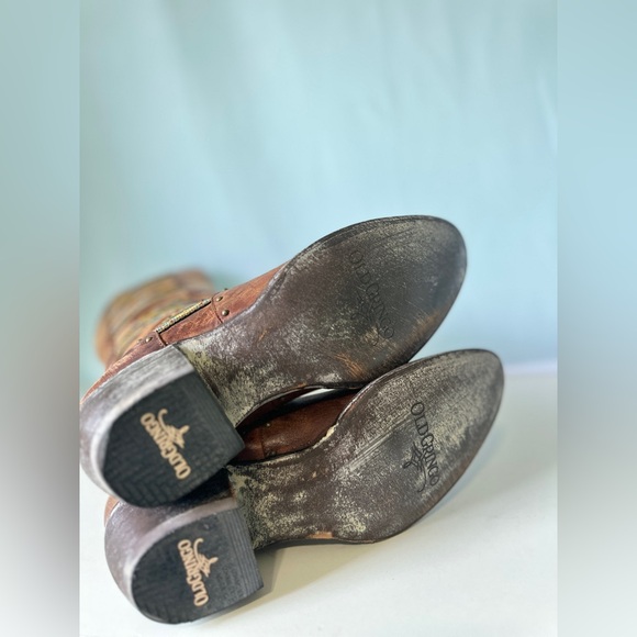 Old Gringo Brown Leather Elina Ganado Boots | W's Size 8 - Picture 7 of 8